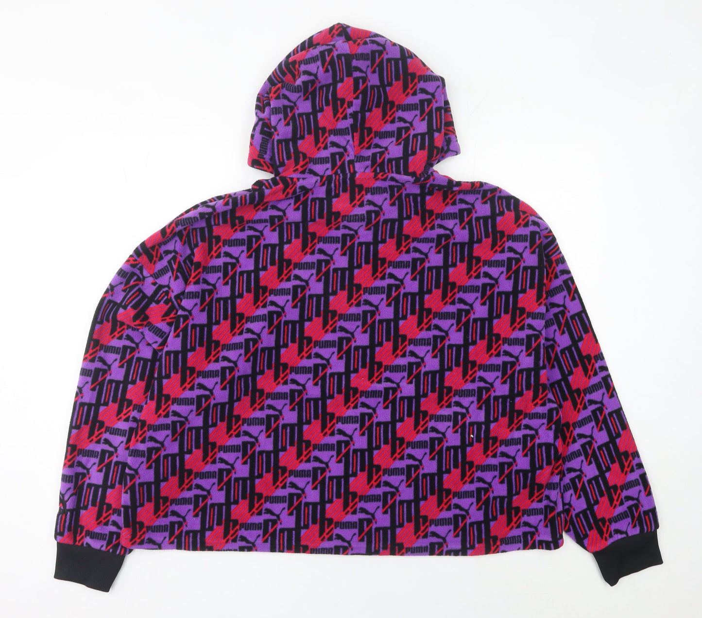 Puma XTG Womens Hoodie Multicoloured Logo Print Size 12 UK