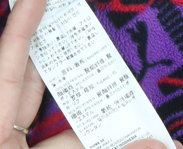 Puma XTG Womens Hoodie Multicoloured Logo Print Size 12 UK