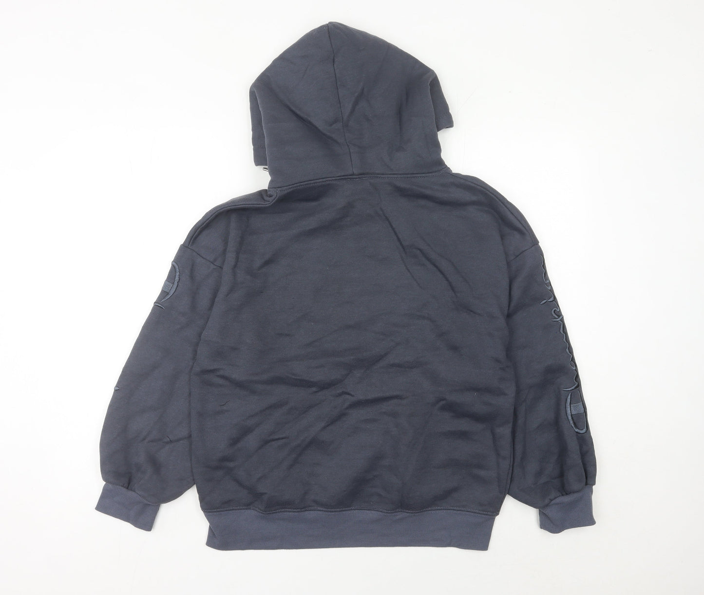 Champion Women's Grey Pullover Hoodie Size 8 UK Regular Fit