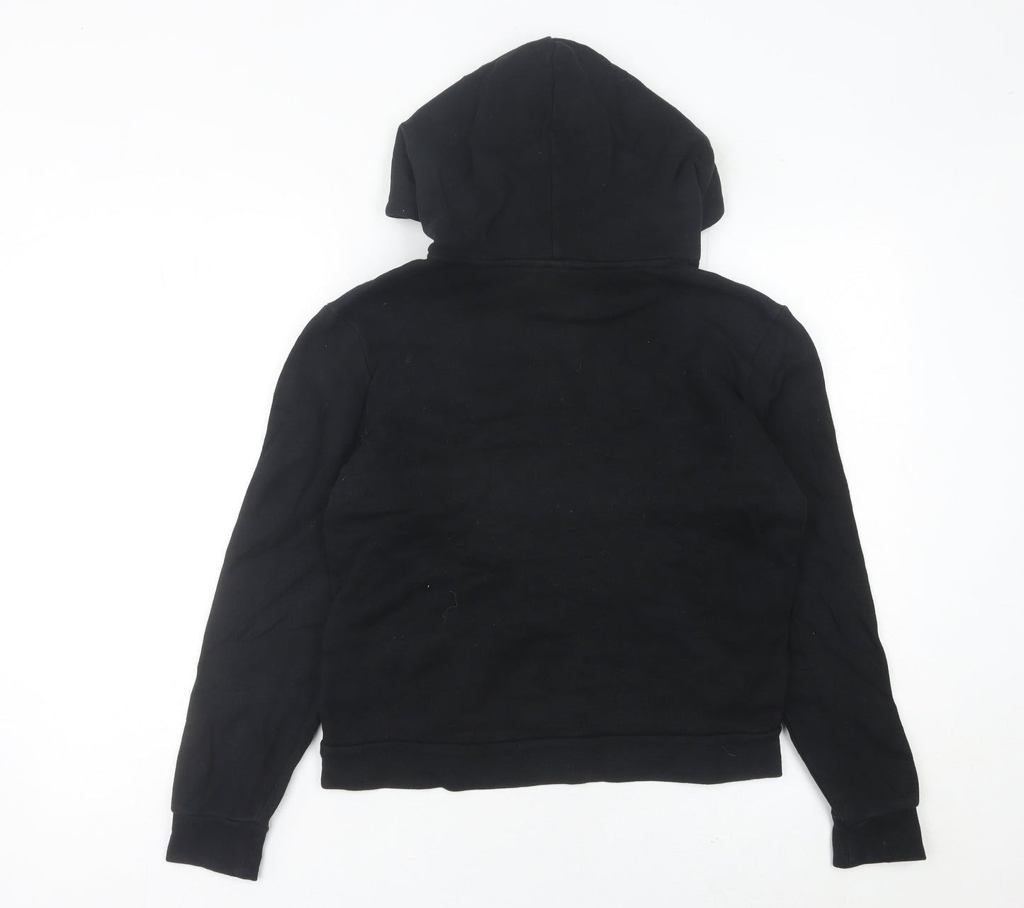 The North Face Womens Black Hoodie Size 6 Pullover Logo