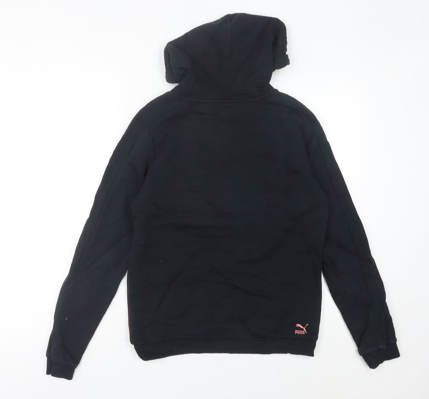 Puma Womens Black Pullover Hoodie UK 10 Regular Fit Sportswear