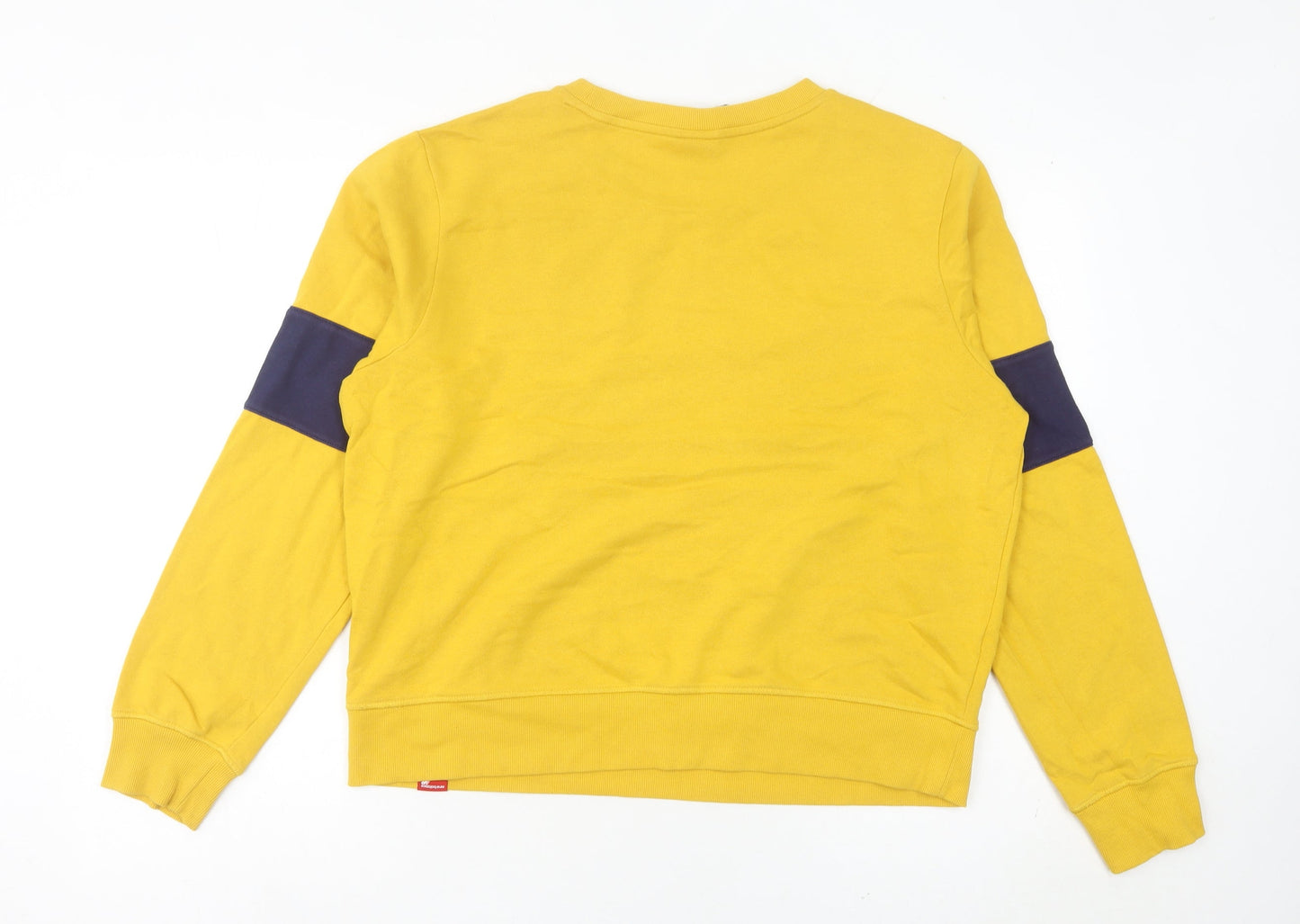 New Balance Women’s Yellow Sweatshirt Size 12 Logo Pullover