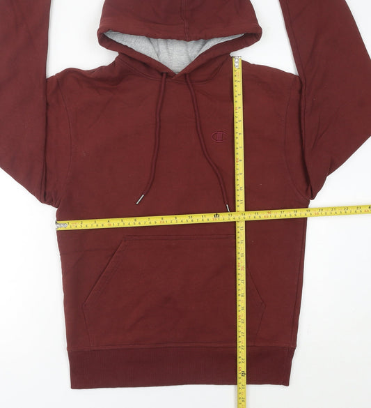 Champion Women's Red Pullover Hoodie Size 10 Regular Fit