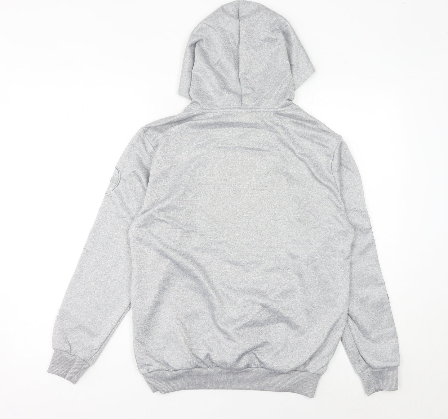 Champion Womens Grey Hoodie UK 12 Pullover Sweatshirt