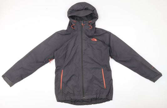 The North Face Unisex Black M Waterproof Hooded Rain Jacket