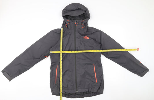 The North Face Unisex Black M Waterproof Hooded Rain Jacket