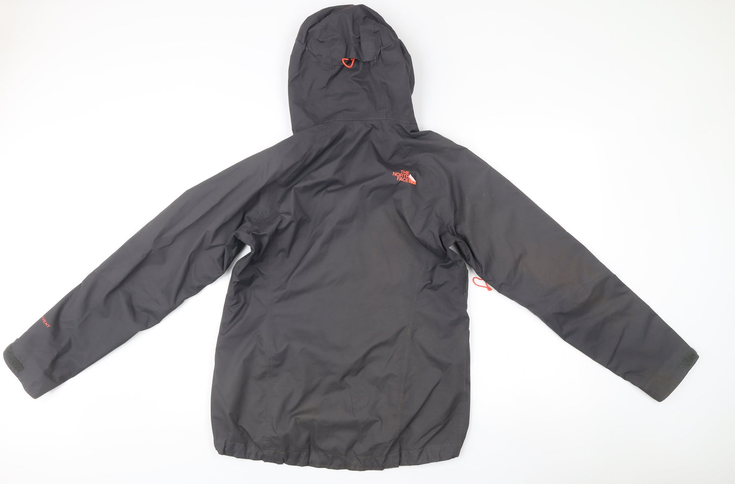 The North Face Unisex Black M Waterproof Hooded Rain Jacket