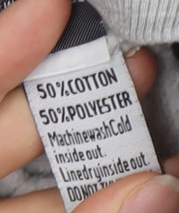 Superdry Men’s Grey Full Zip Hoodie Size L Regular Fit