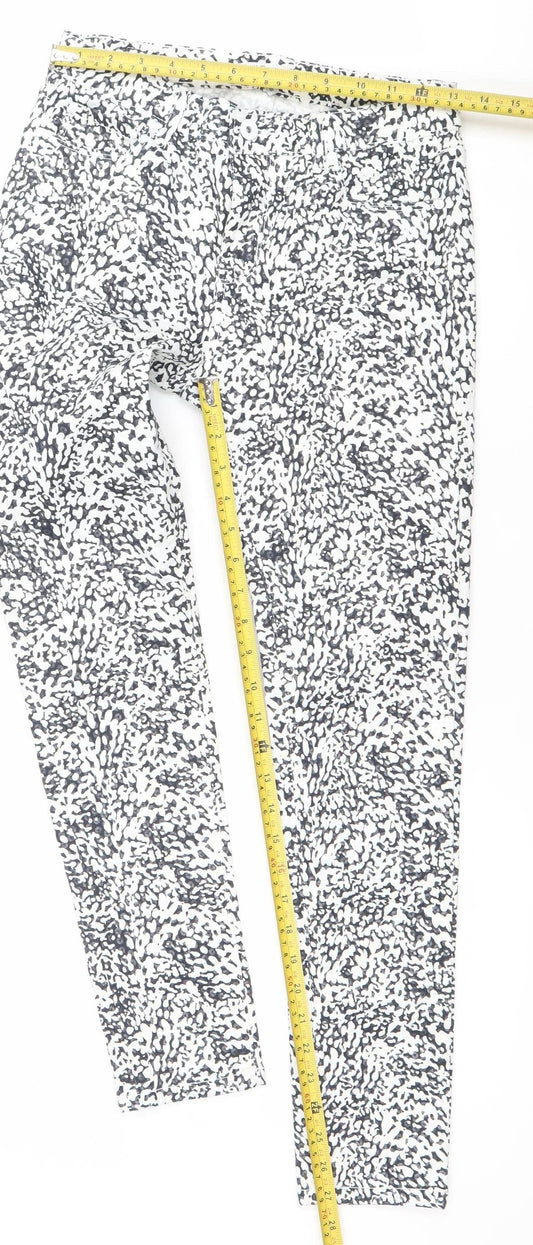 Toxik3 Womens Multicoloured Animal Print Skinny Jeans Size 10