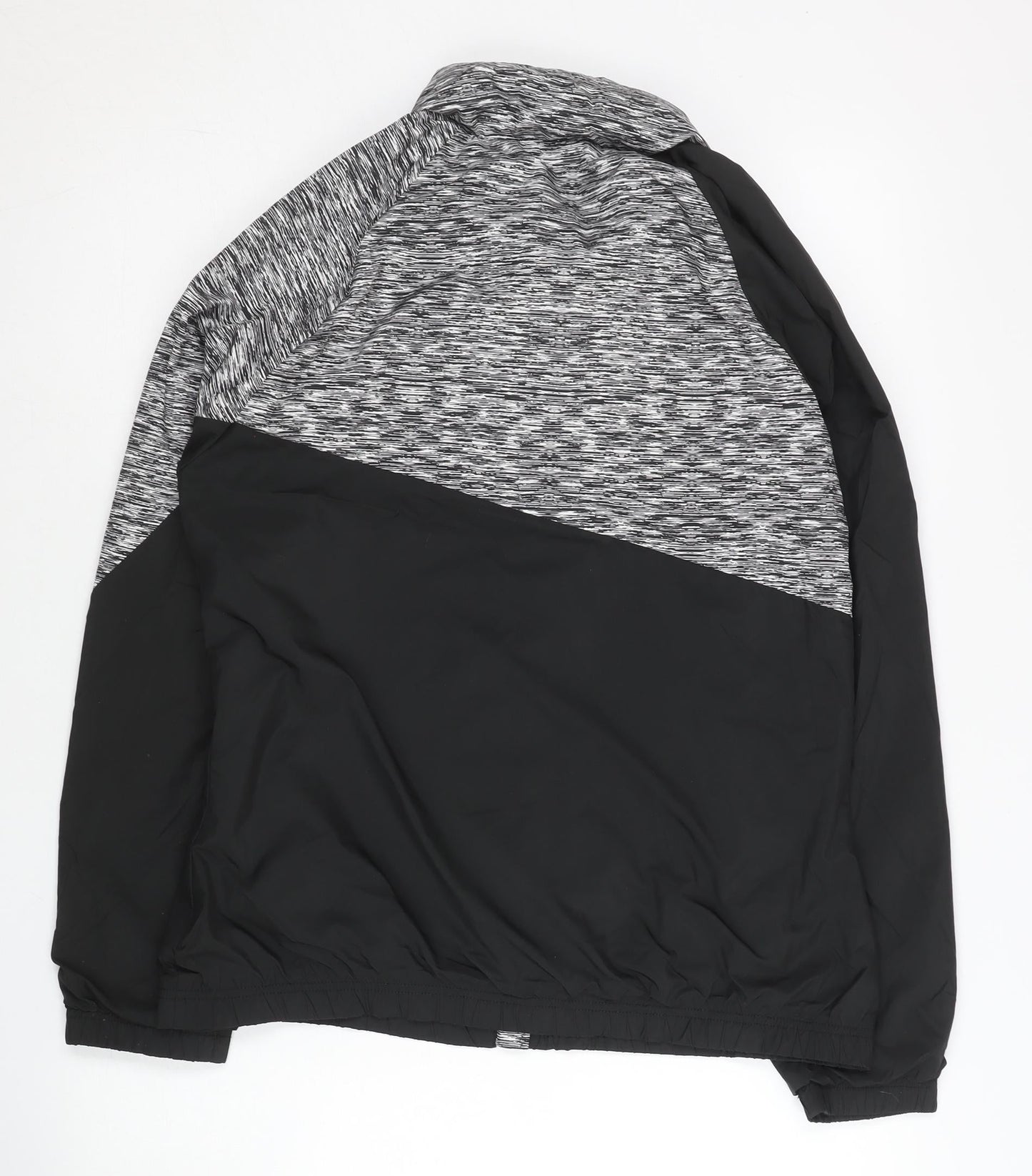 Skechers Women’s Black Size 10 Track Jacket Lightweight Polyester