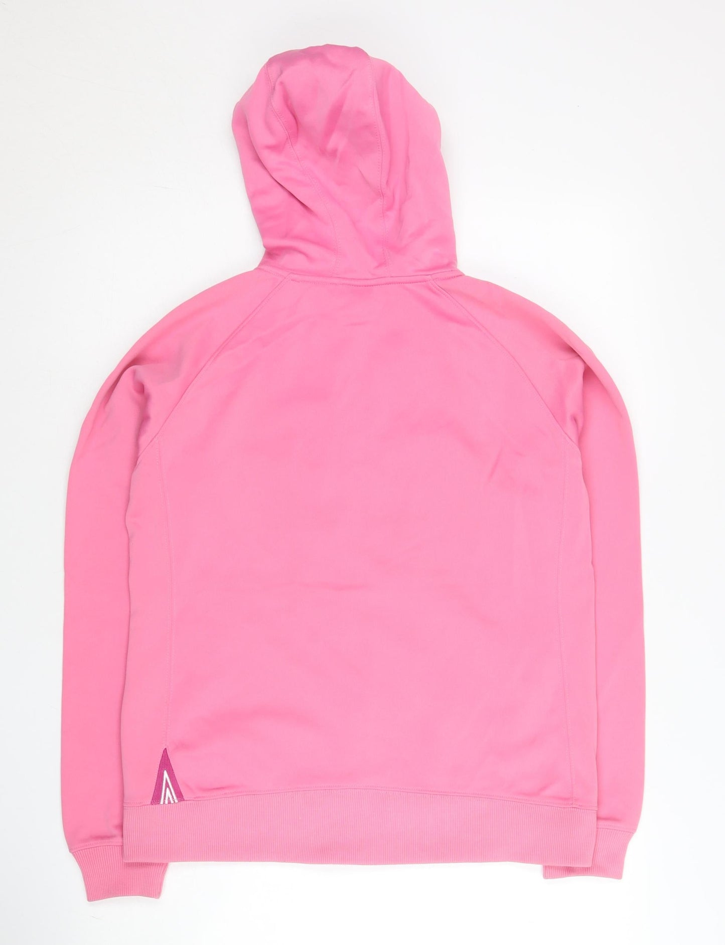 Umbro Womens Pink Hoodie Full Zip Size 14 UK Logo Sportswear