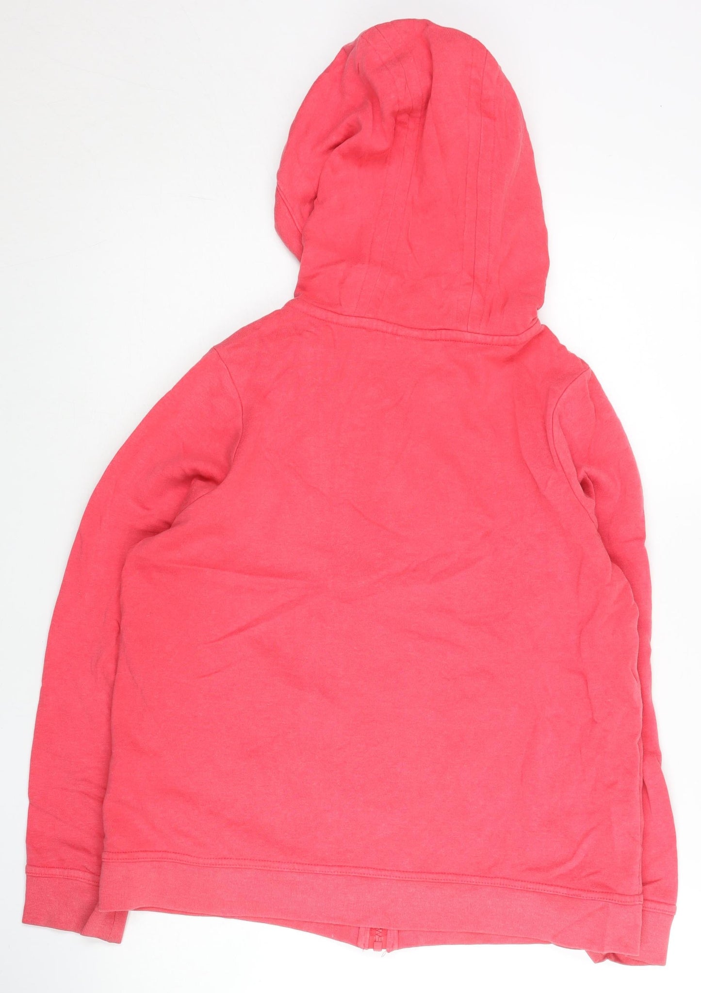Nike Women’s Pink Full Zip Hoodie XL Cotton Blend Logo