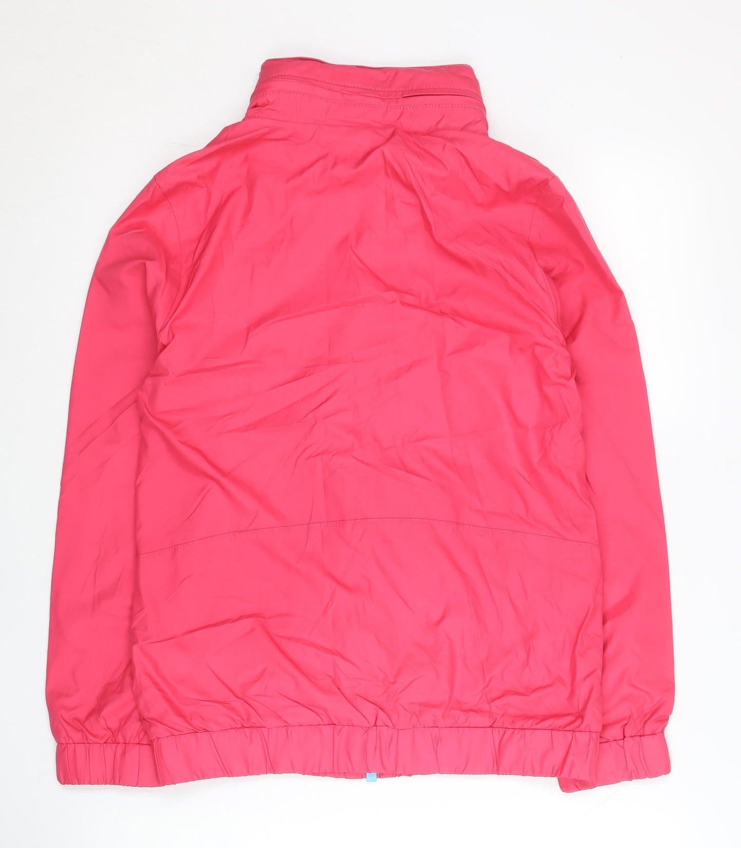 Adidas Women’s Pink Track Jacket Size 10 Lightweight Full Zip