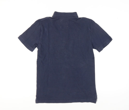 Crew Clothing Men’s Blue XS Polo Shirt Cotton Short Sleeve Classic