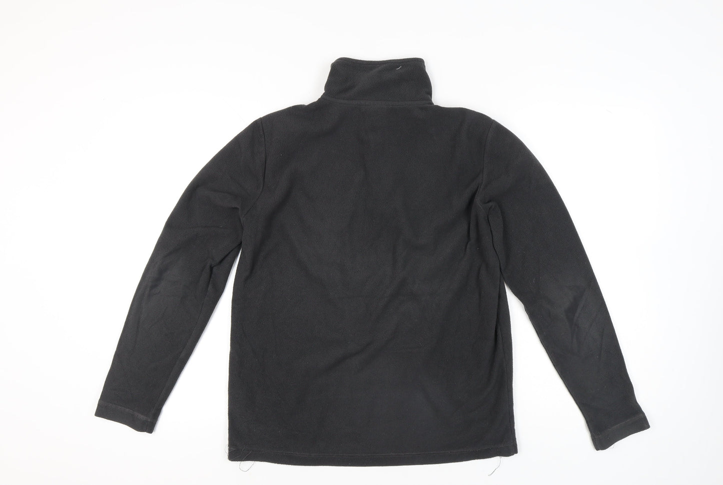 Gelert Men’s Black Fleece Sweatshirt M Half Zip Outdoor Hiking