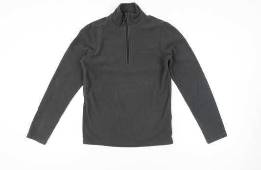 Peter Storm Mens Grey XS Fleece Pullover Sweatshirt 1/2 Zip Outdoor