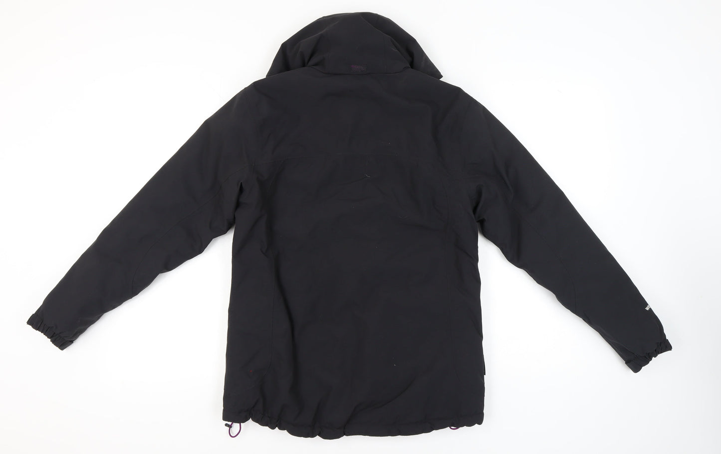 Karrimor Womens Black Hooded Puffer Jacket Size 10 Winter Coat