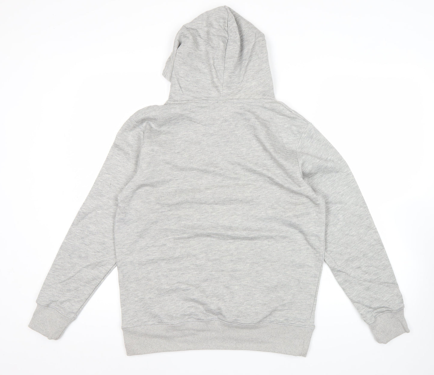 Champion Men's Grey Pullover Hoodie Medium Logo Sportswear