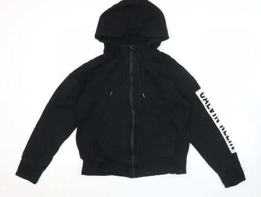 Calvin Klein Performance Women's Black Full Zip Hoodie Size M