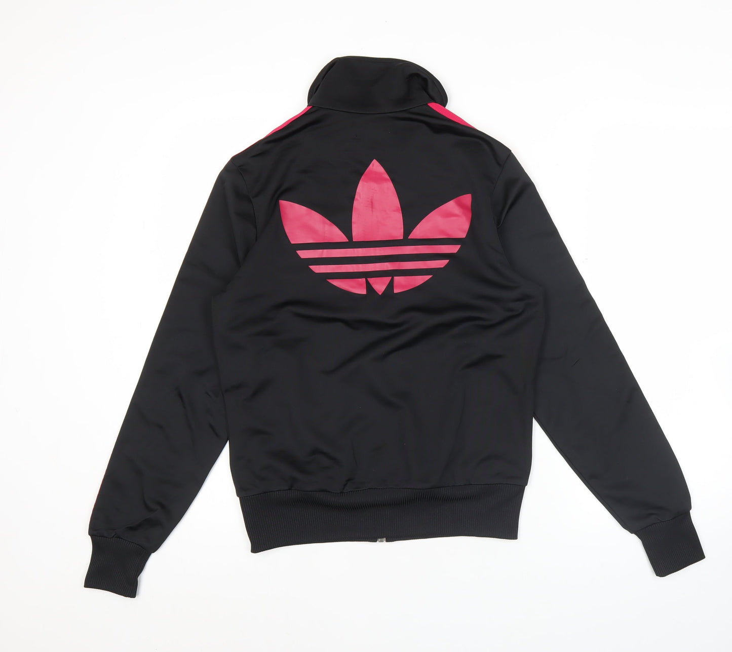 Adidas Women’s Black Track Jacket M Full Zip Sportswear