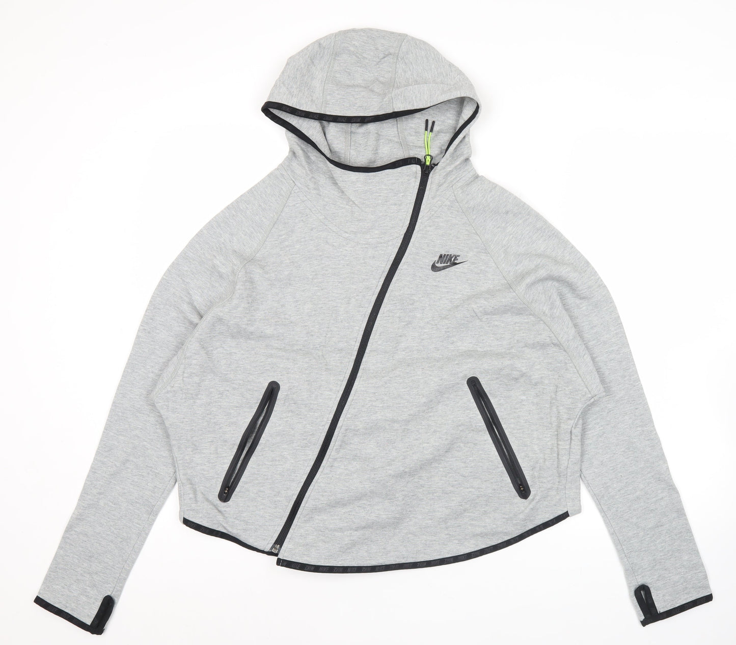 Nike Women’s Grey XL Hoodie Full Zip Lightweight Sportswear
