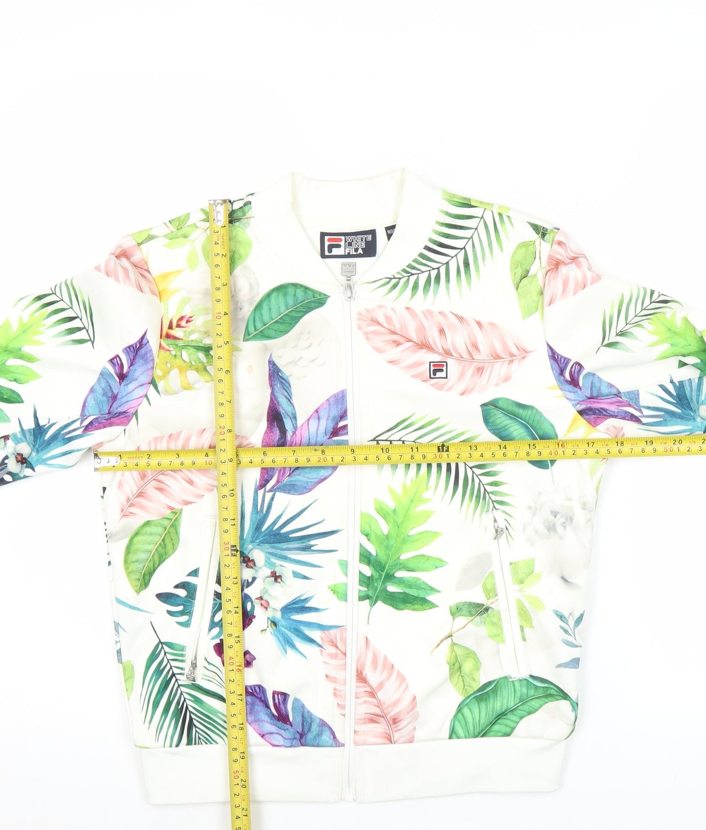 Fila Women’s Multicoloured Tropical Track Jacket Size 6