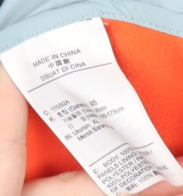 Nike Men's XL Colourblock Running AEROLAYER Jacket Blue/Orange