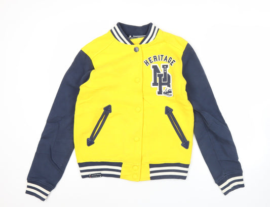 New Balance Men’s Yellow Varsity Jacket Size M Sports Heritage