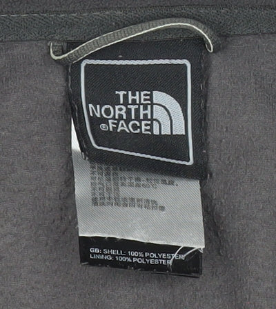 The North Face Womens Grey Fleece Jacket Size 6 Full Zip Outdoor