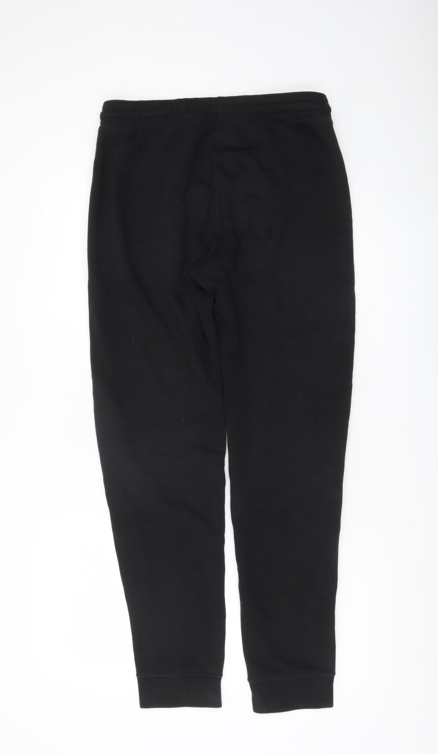 Champion Men's Black Jogger Sweatpants Small Logo Zip Pockets