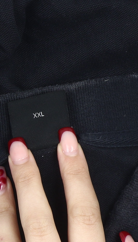 Hugo Boss Men's Black 2XL Pima Cotton Polo Shirt