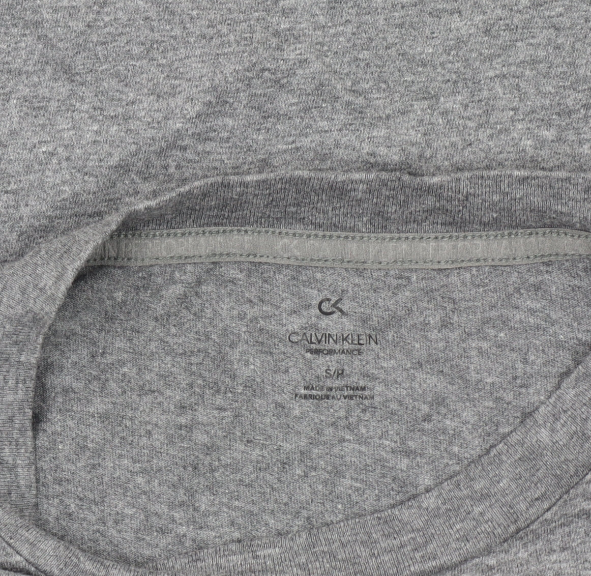 Calvin Klein Women’s Grey Short Sleeve Crew Neck T-Shirt Size S