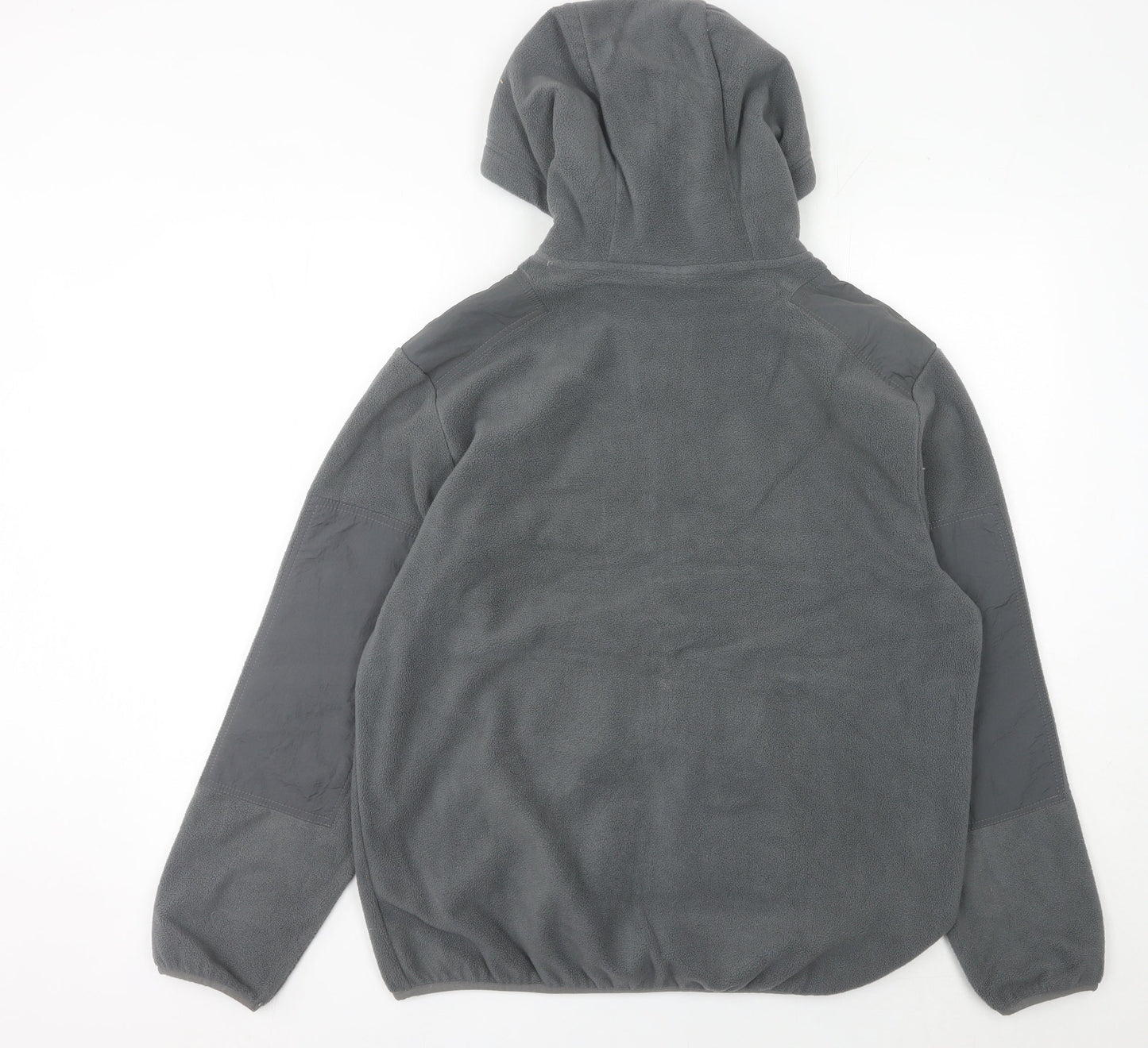 Nike Men’s Grey Fleece Hooded Full Zip Jacket Size M Sportswear