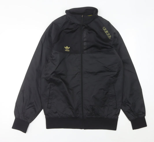 Adidas Men's Black Track Jacket L Regular Fit Football Training