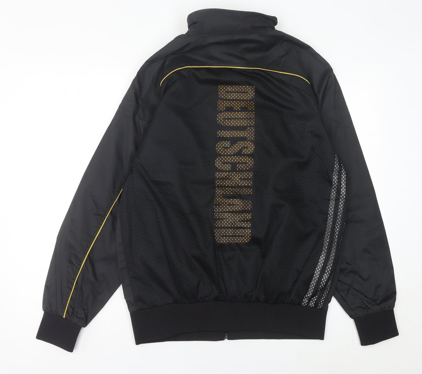 Adidas Men's Black Track Jacket L Regular Fit Football Training