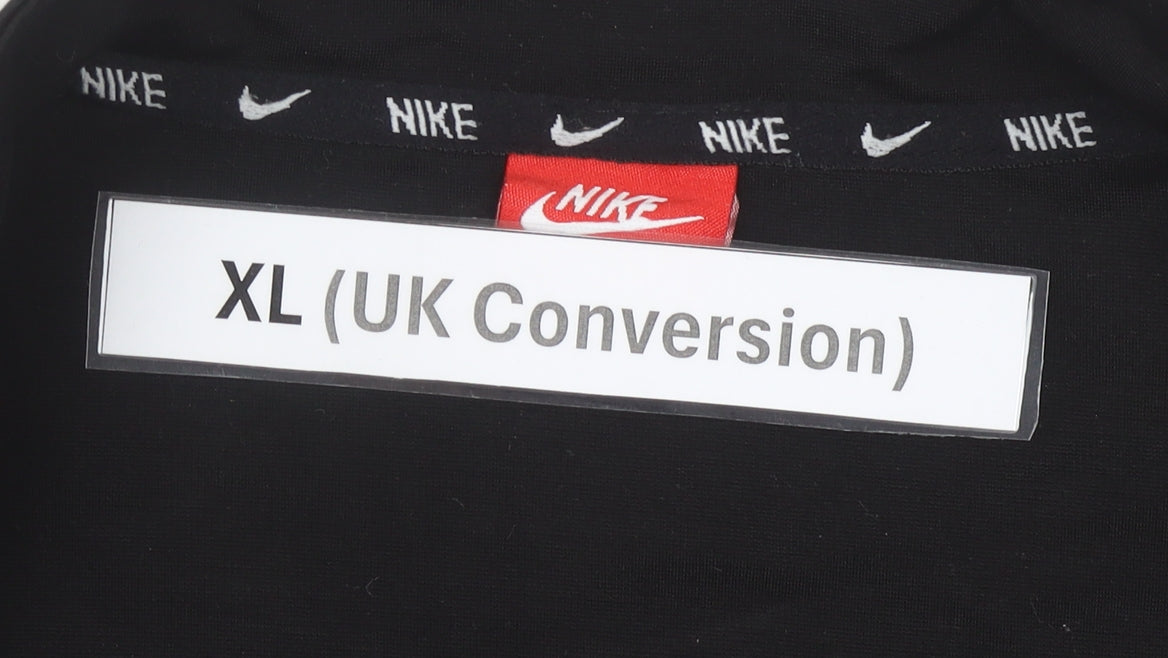 Nike Men's Black XL Track Jacket Full Zip Sports Activewear