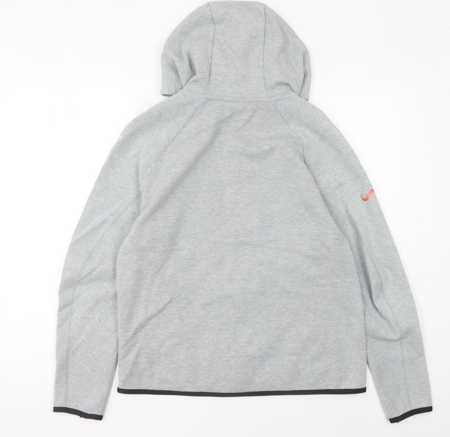 Nike Men’s Grey XS Full Zip Hoodie Jacket Lightweight Cotton Blend