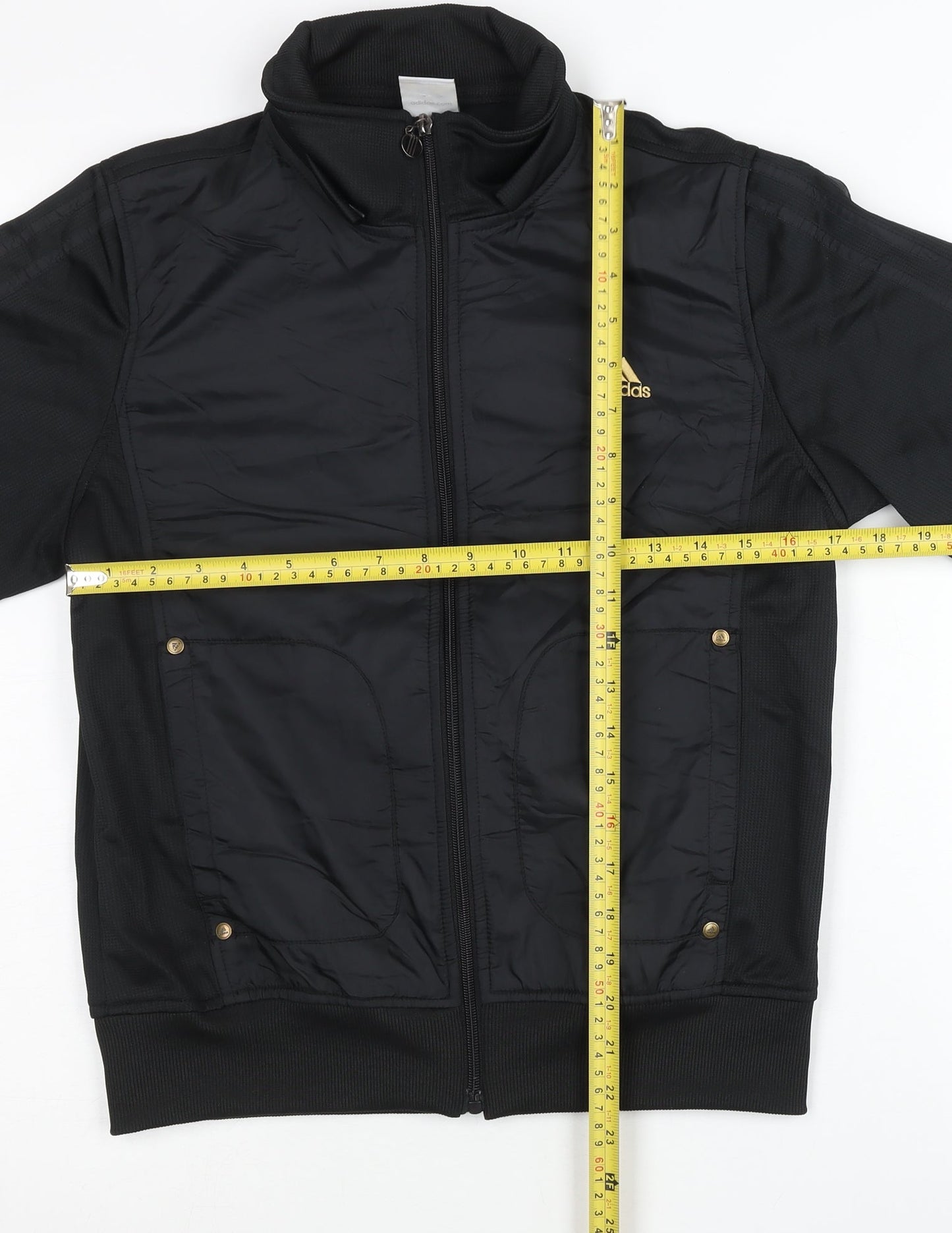 Adidas Women’s Black XL Track Jacket Full Zip Sportswear
