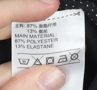 Adidas Women Black Size 10 Track Jacket Full Zip Sportswear