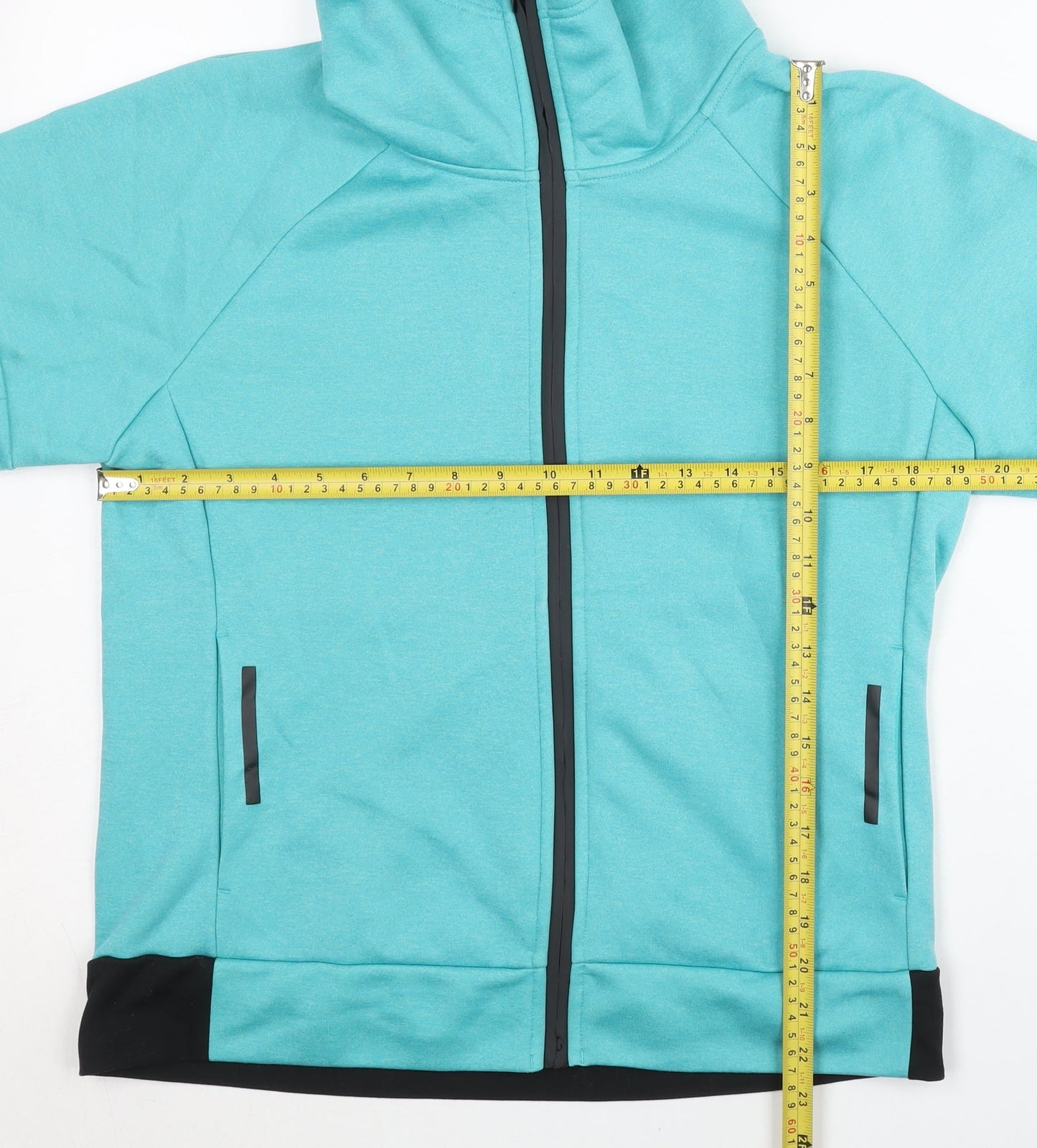 Adidas Women’s Blue XL Full Zip Hoodie Sportswear Jacket