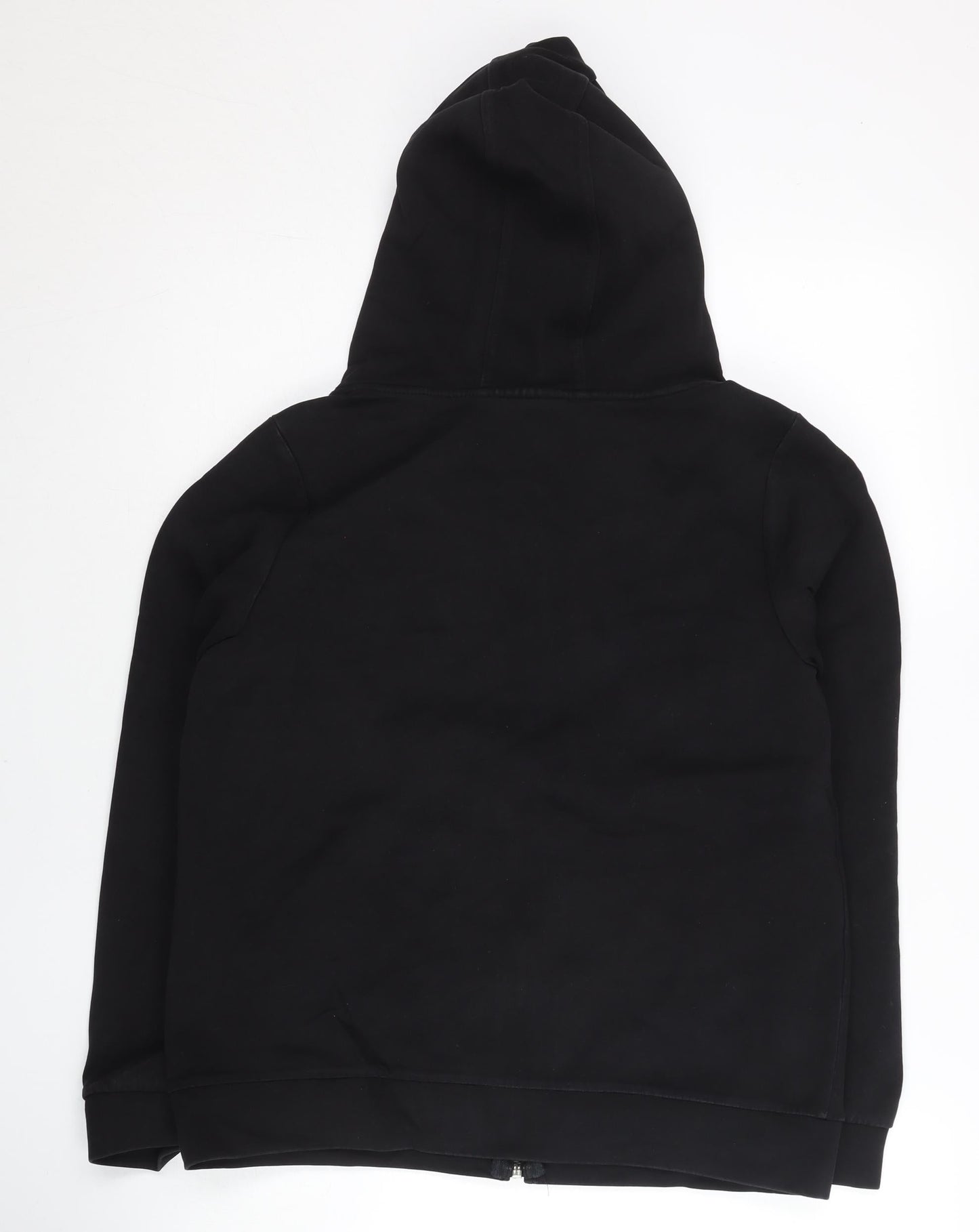 Fila Unisex Black Full Zip Hoodie XL Logo Sports Jacket