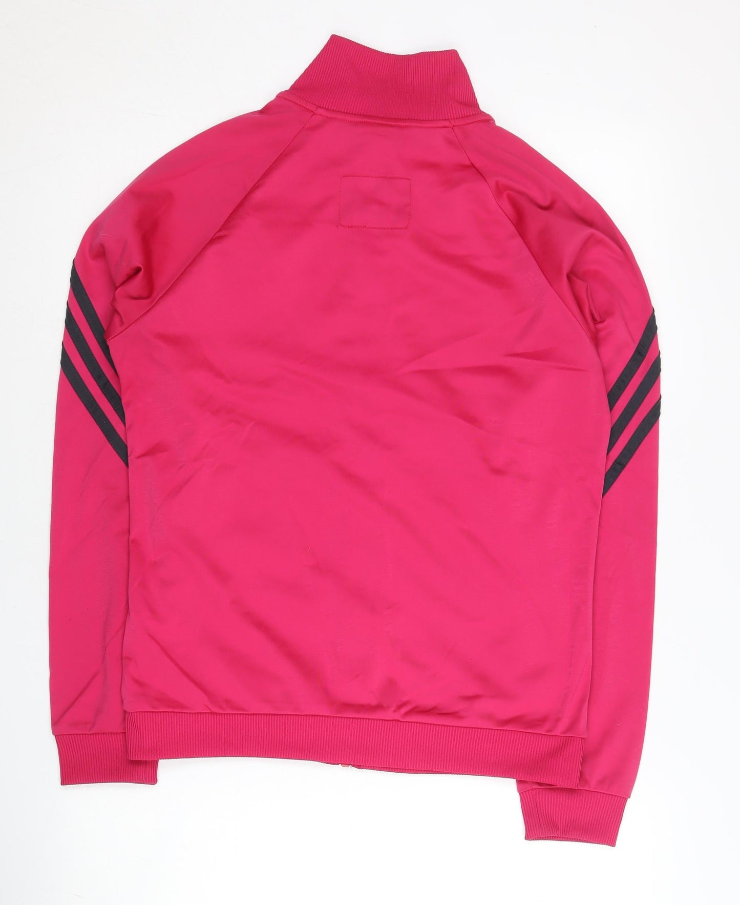 Adidas Women’s Pink Track Jacket Size 12 Full Zip Sportswear