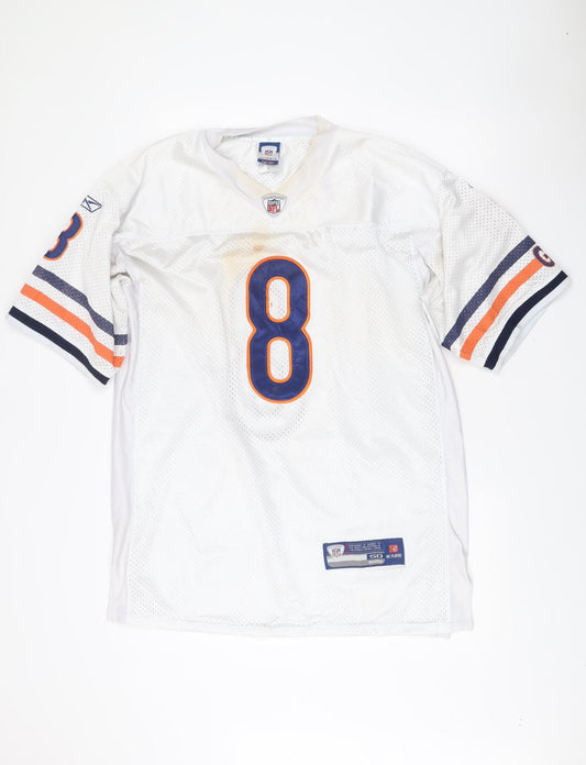 Reebok NFL Men’s White Chicago Bears Rex Grossman Jersey Size L