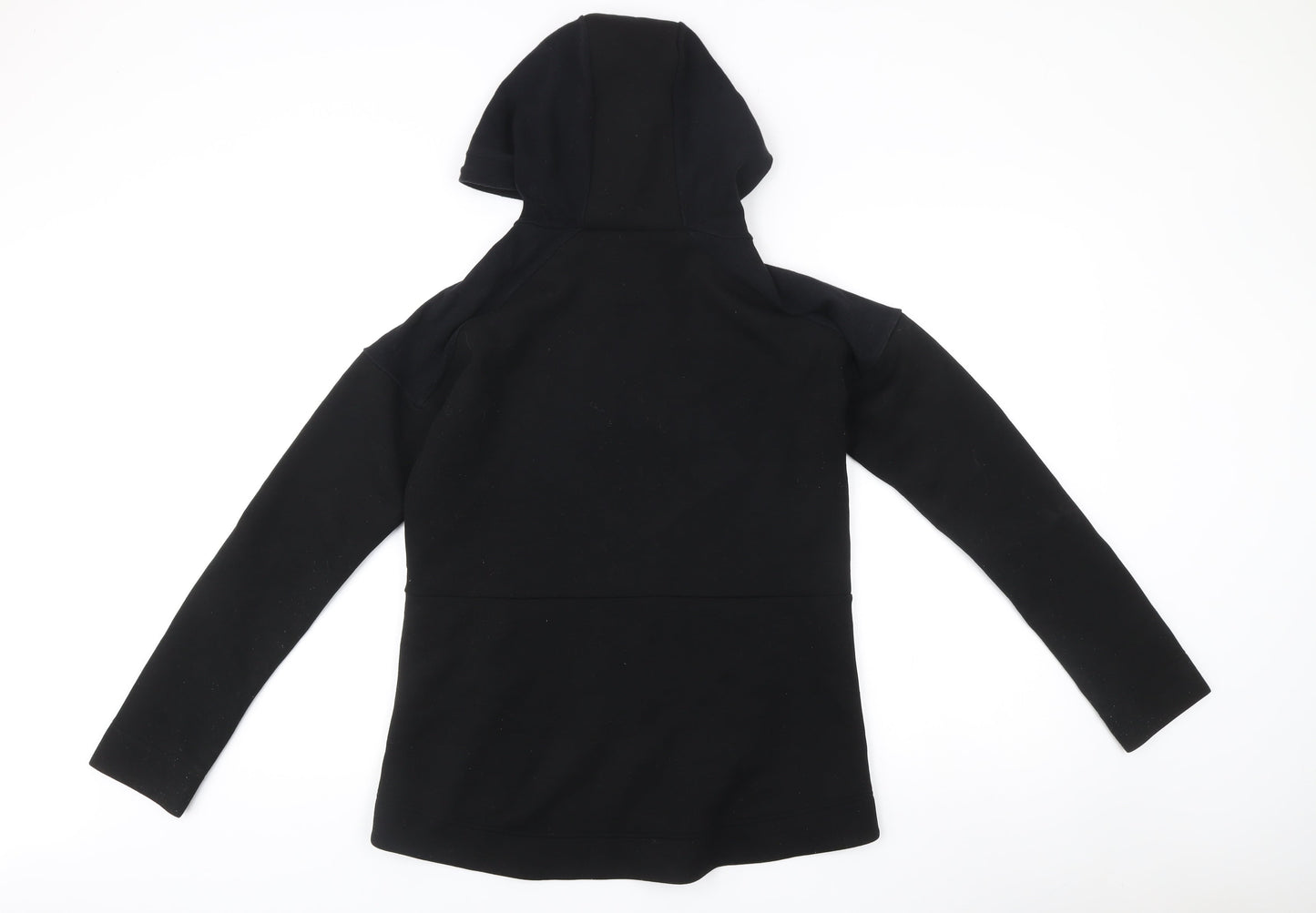 Sweaty Betty Women Black M Slim Fit Hooded Full Zip Active Jacket