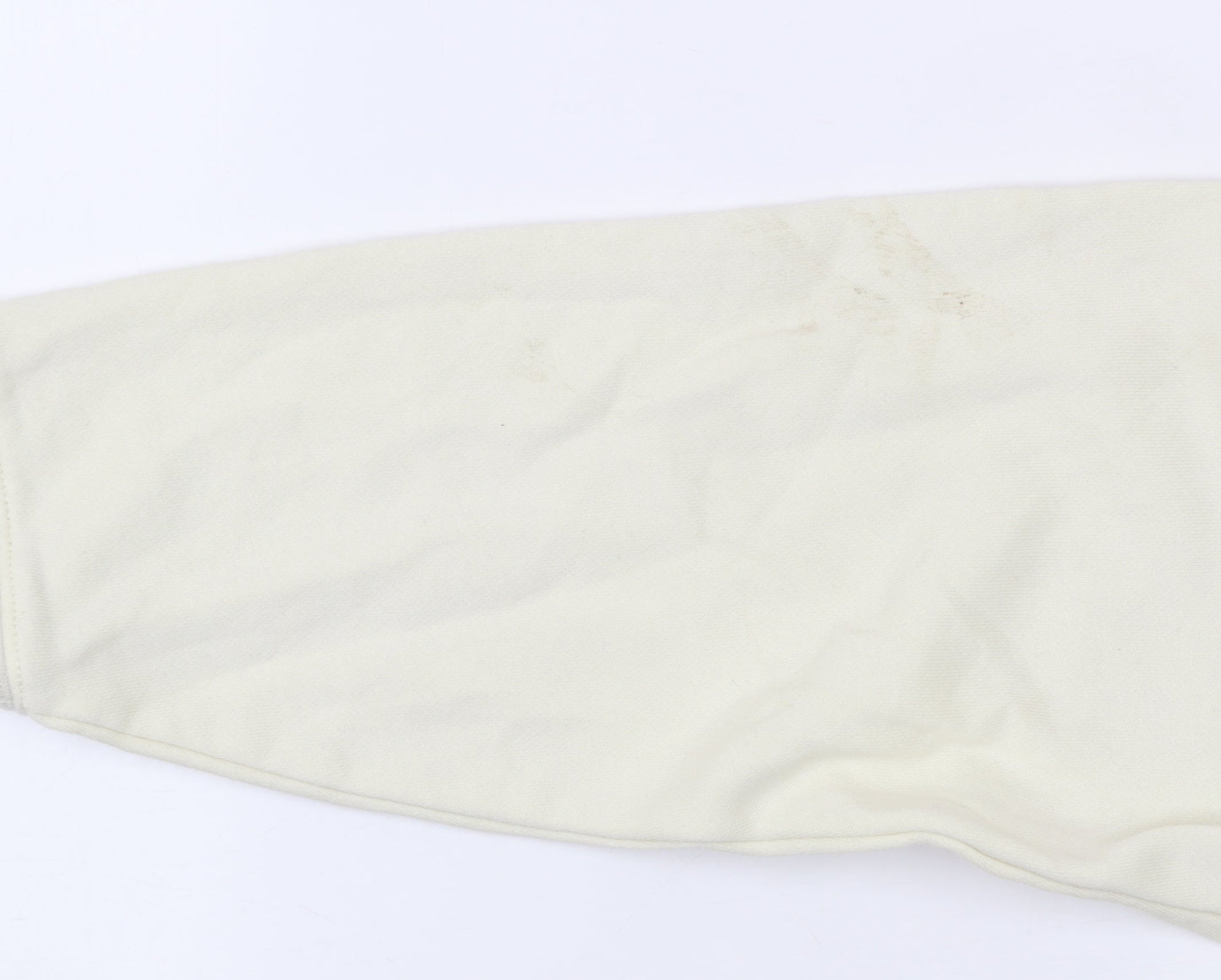 Nike Unisex Ivory L Pullover Sweatshirt Crew Neck Cotton Blend