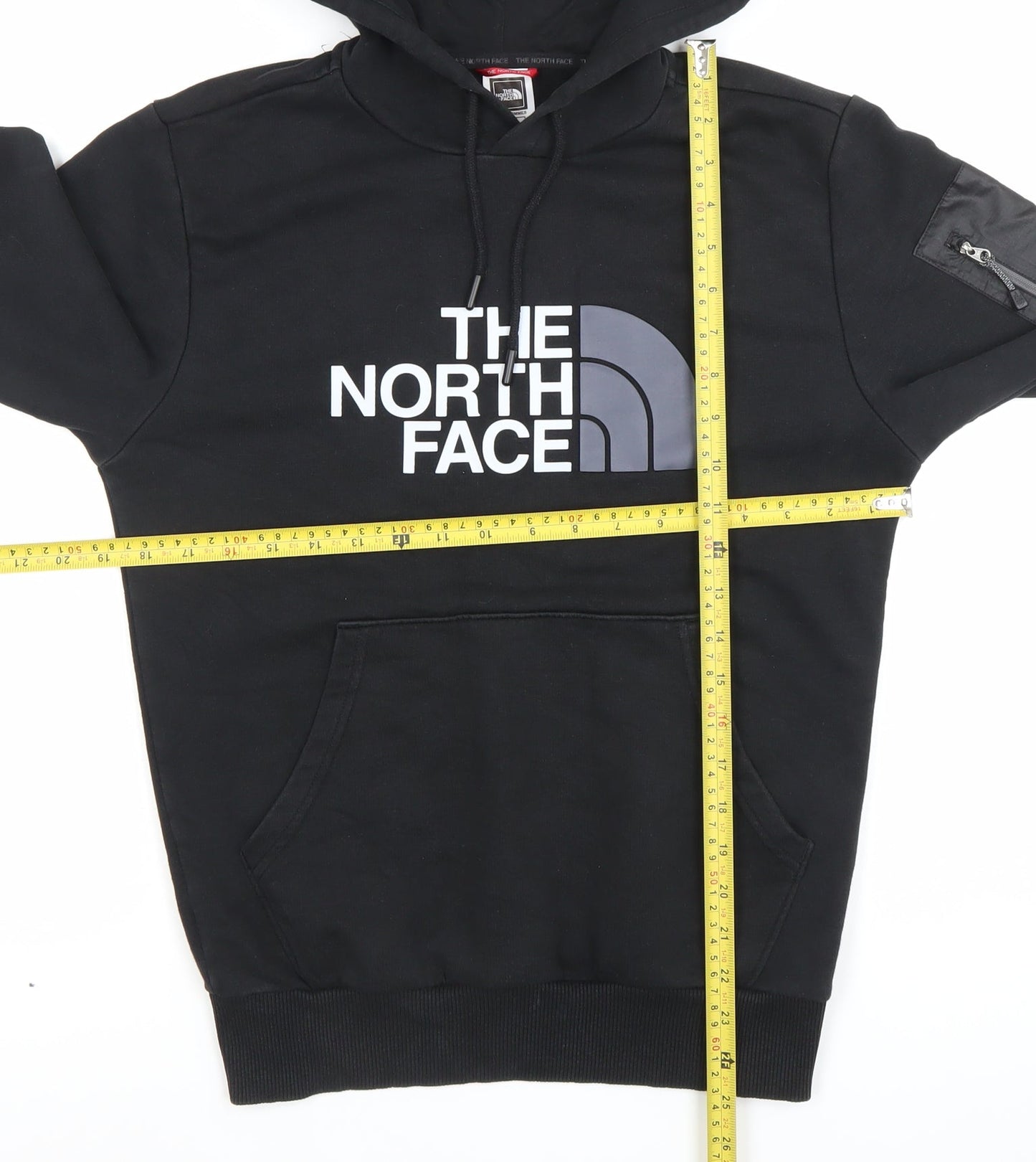 The North Face Men’s Black XS Pullover Hoodie Graphic Logo Outdoor