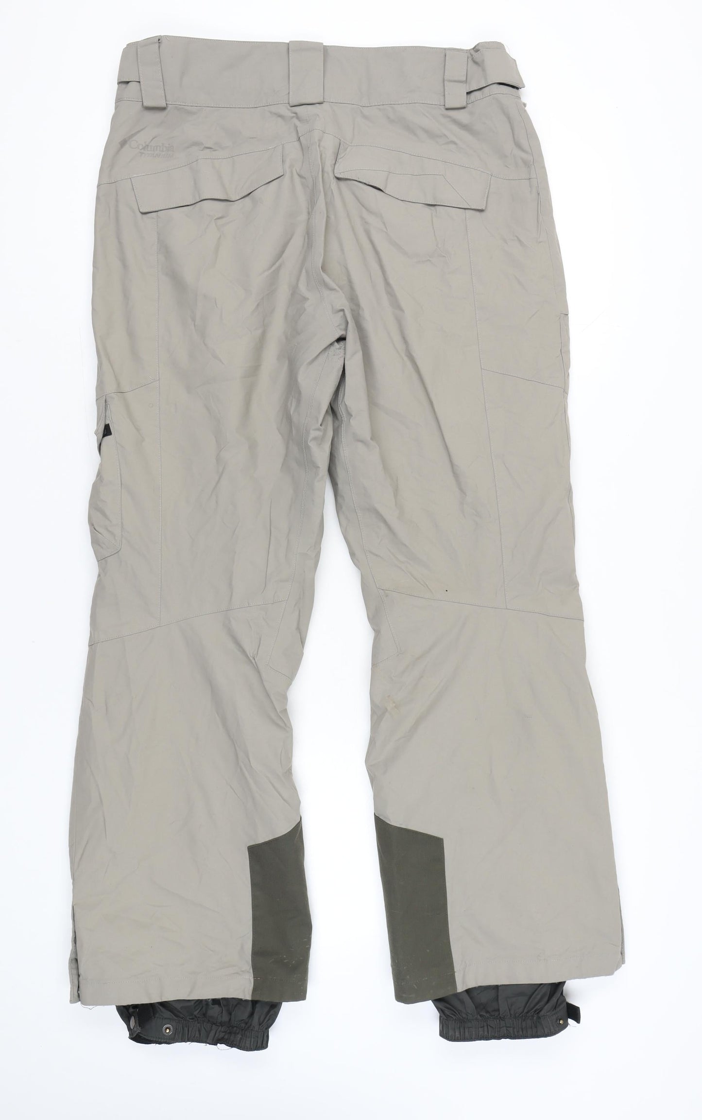 Columbia Men’s Grey Snow Pants M Waterproof Insulated Winter Trousers