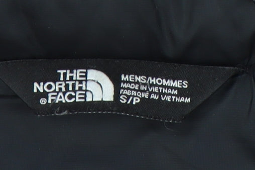 The North Face Mens Black S Puffer Jacket Hooded Down Insulated