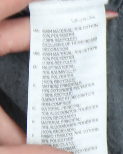 Adidas Men’s Grey Joggers Size L Regular Fit Cotton Blend