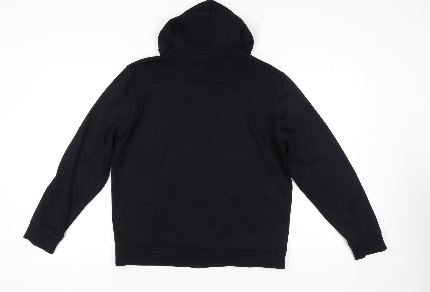 Hugo Boss Unisex Adults Black XL Full Zip Hoodie Jacket